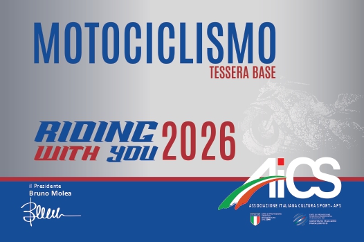 Tessera AiCS Motociclismo 2026-2027